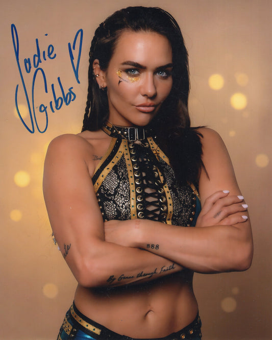 Sadie Gibbs (8x10) WWE NXT photo signed auto autographed
