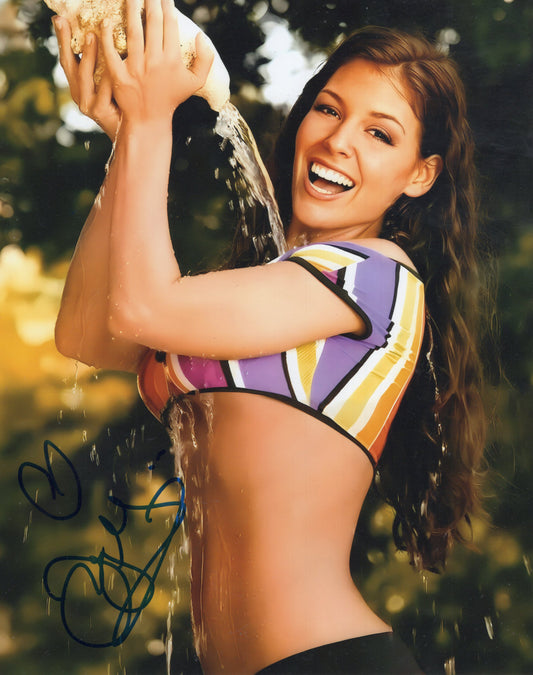 Joy Giovanni 8x10 photo signed auto autographed wwf sexy diva wwe