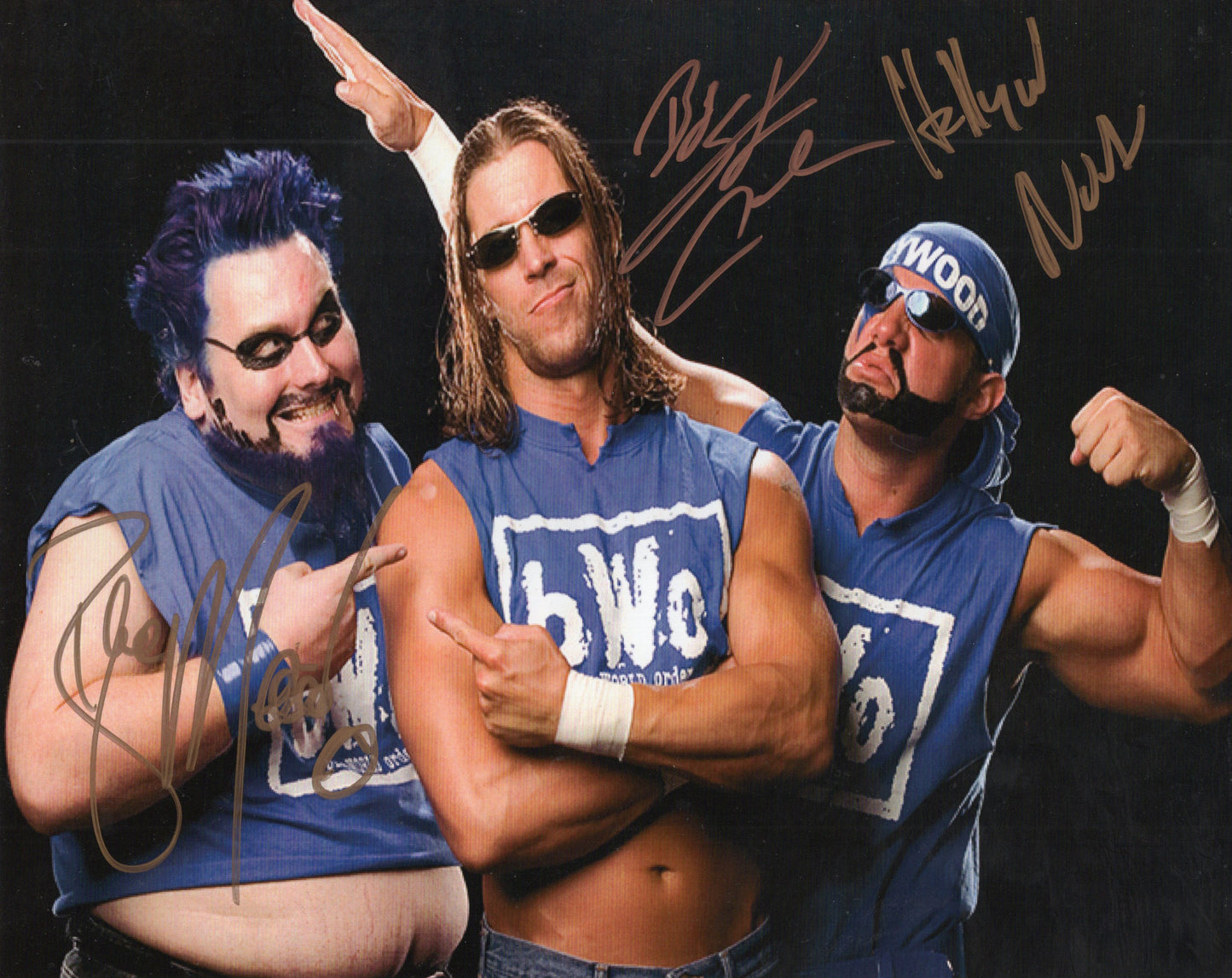 The BWO ECW(8x10) photo signed auto autographed