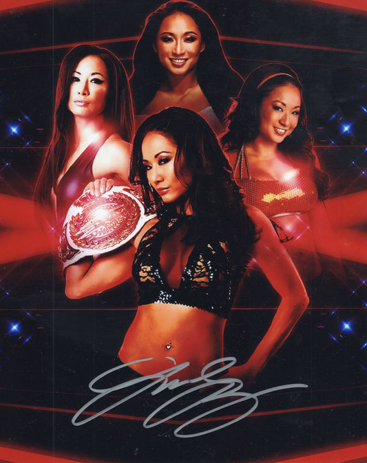 Gail Kim (8x10) photo signed auto autographed TNA IMPACT