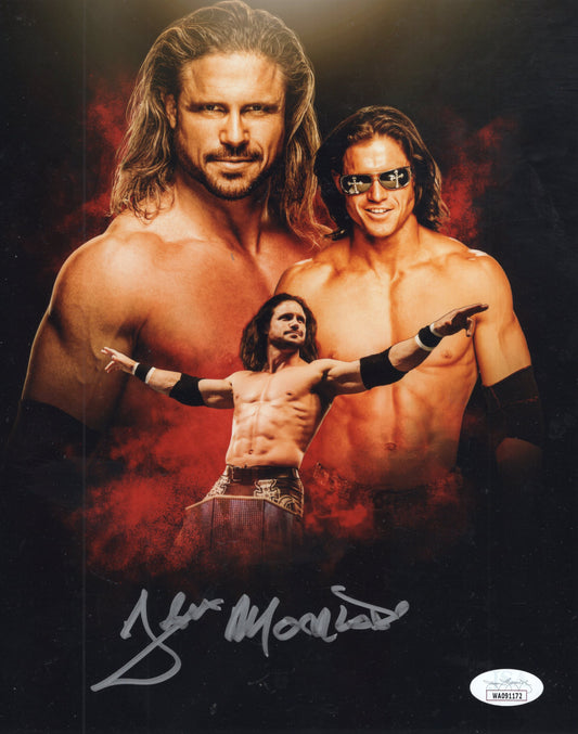 John Morrison Johnny TV JSA 8x10 photo signed auto autographed AEW WWE WCW