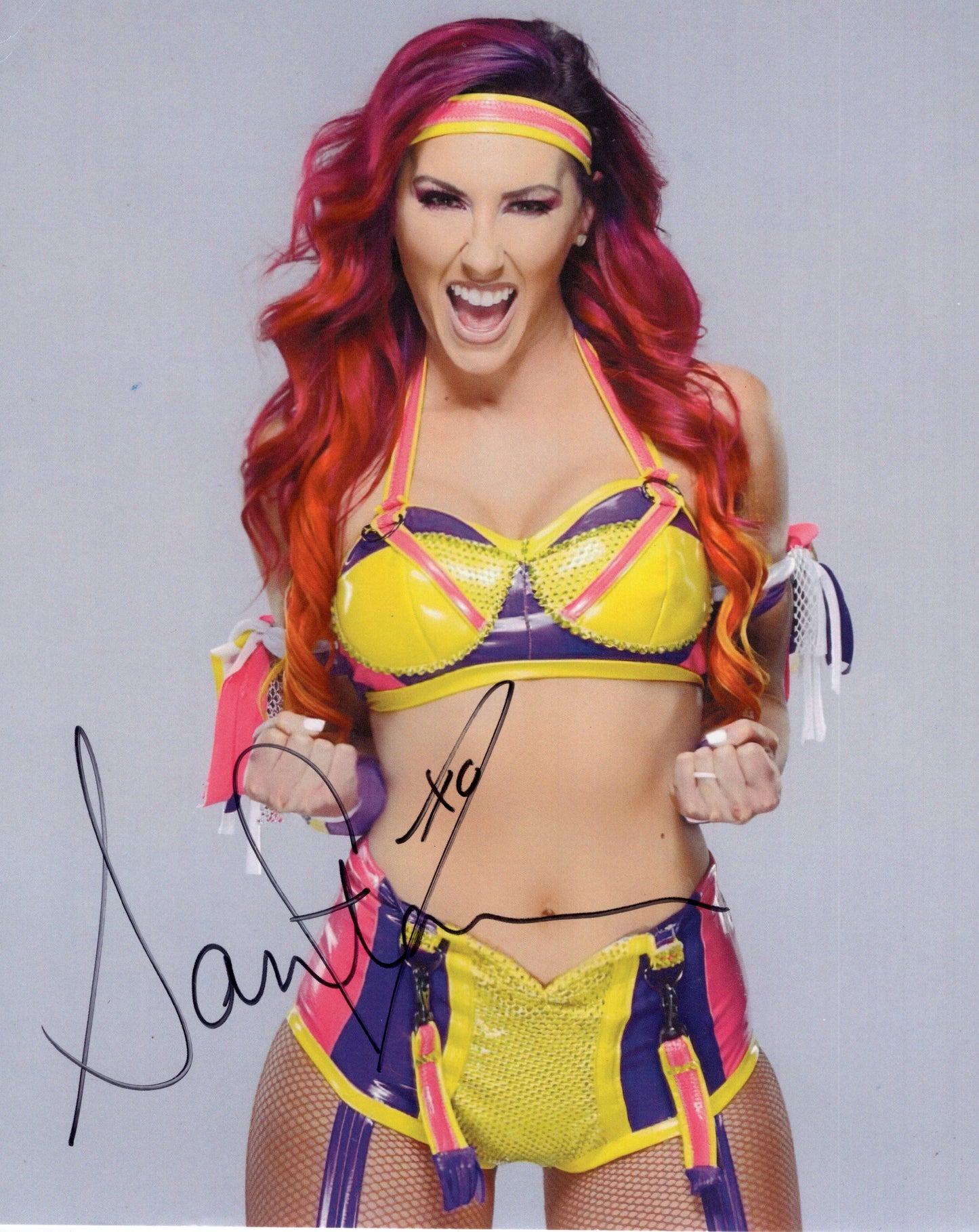 Santana Garrett WOW TNA WWE NXT 8x10 photo signed auto autographed