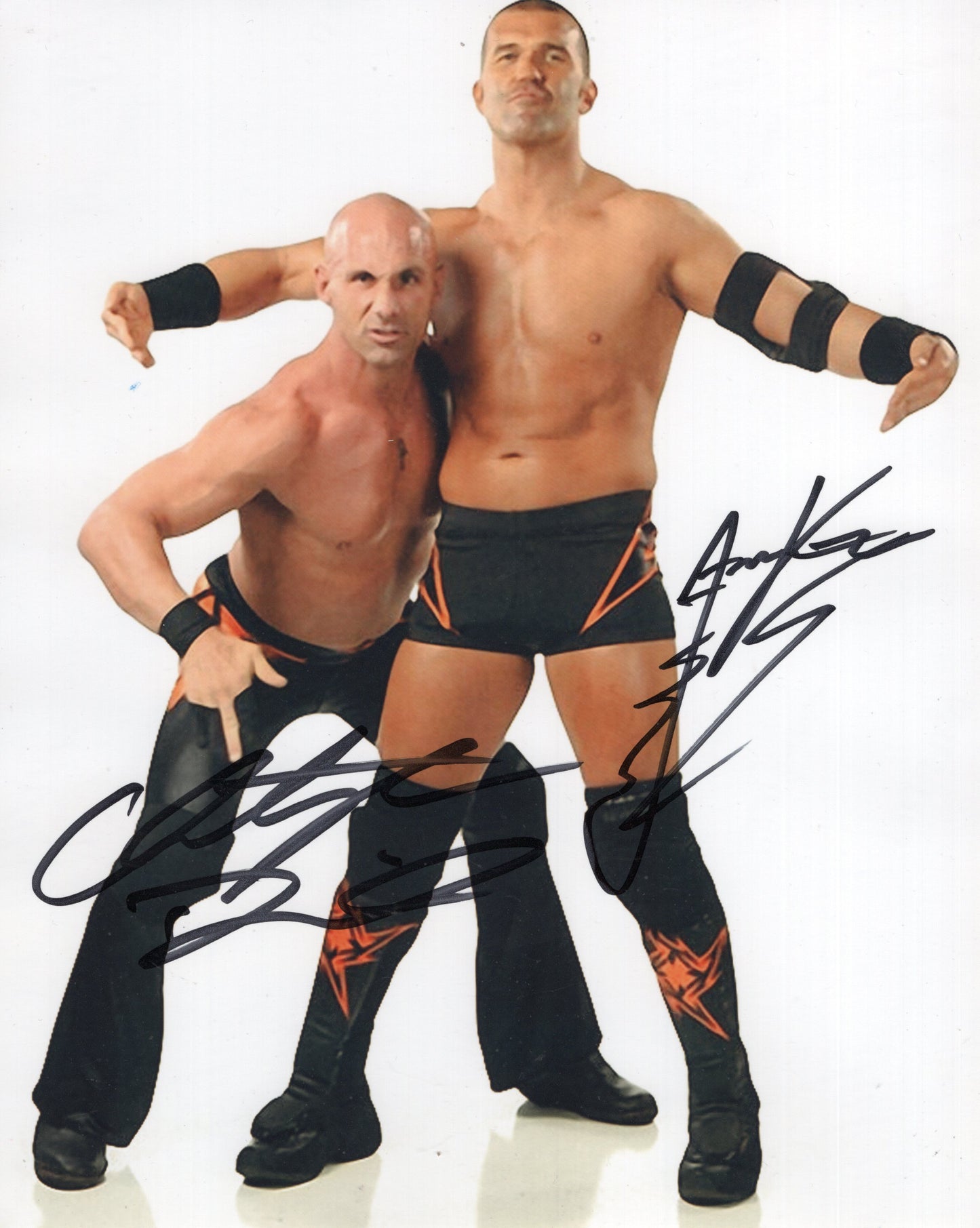 SCU Kazarian Daniels AEW 8x10 photo signed auto autographed