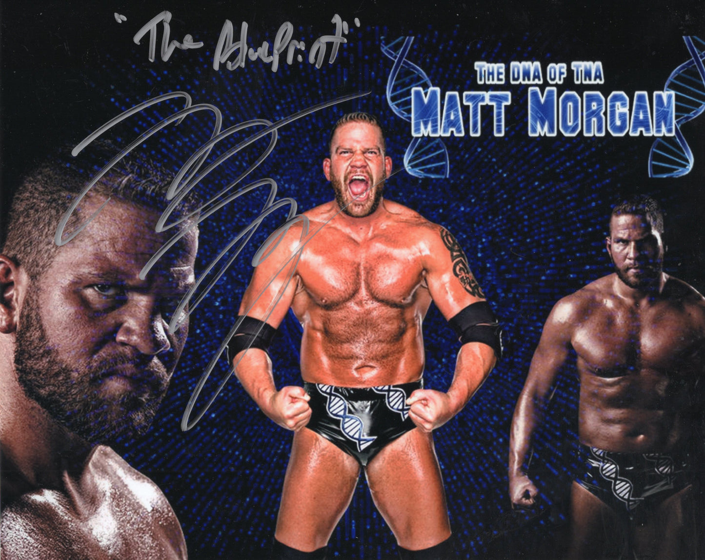 Matt Morgan 8x10 photo signed auto autographed WWE TNA WWF