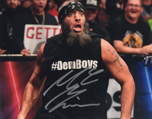 Mark Brisco AEW NJPW  8x10 photo signed auto autographed