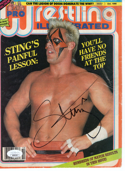 Sting JSA COA (magazine cover only) signed auto autographed