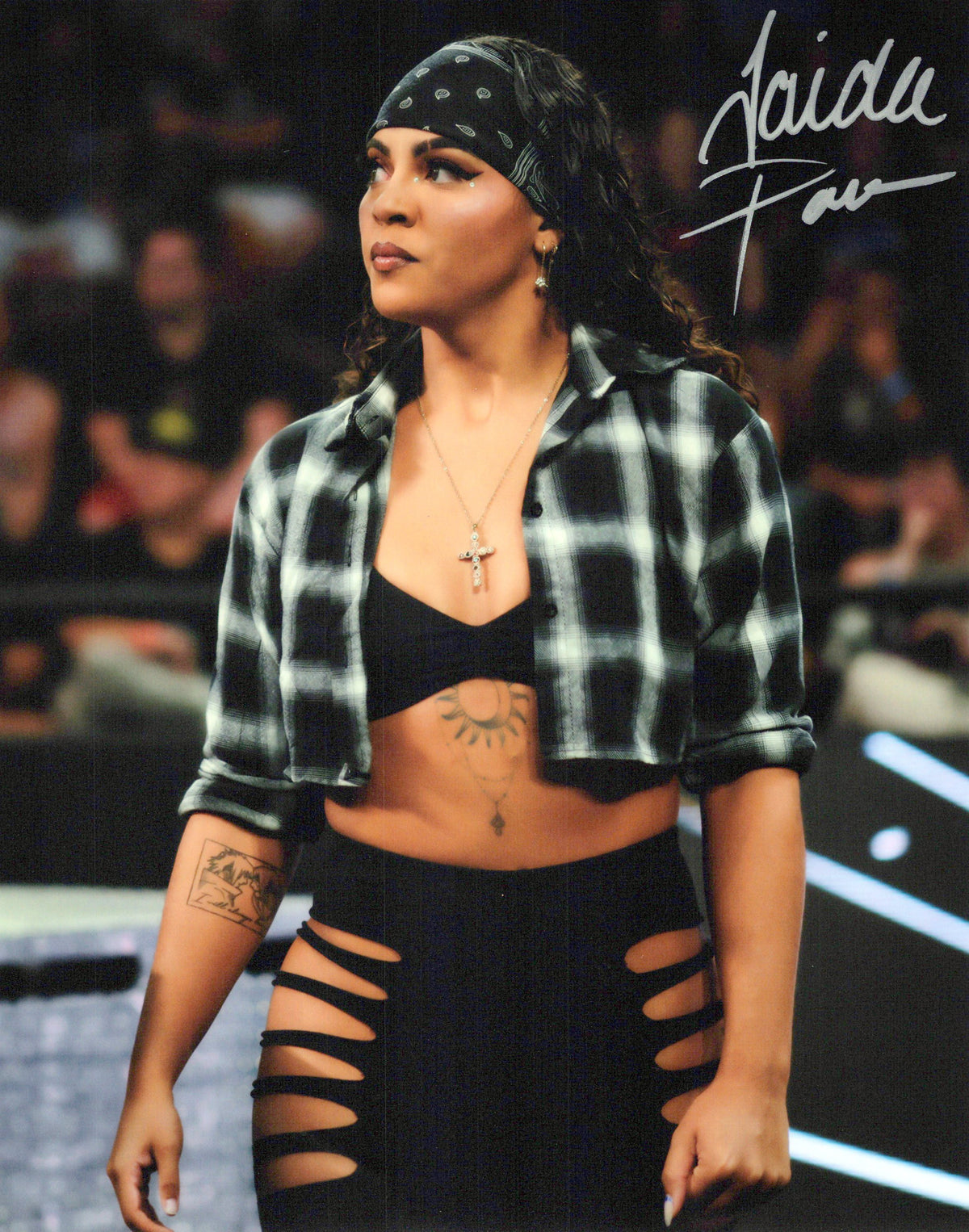 Jaida Parker full signature (8x10) WWE NXT photo signed auto autographed