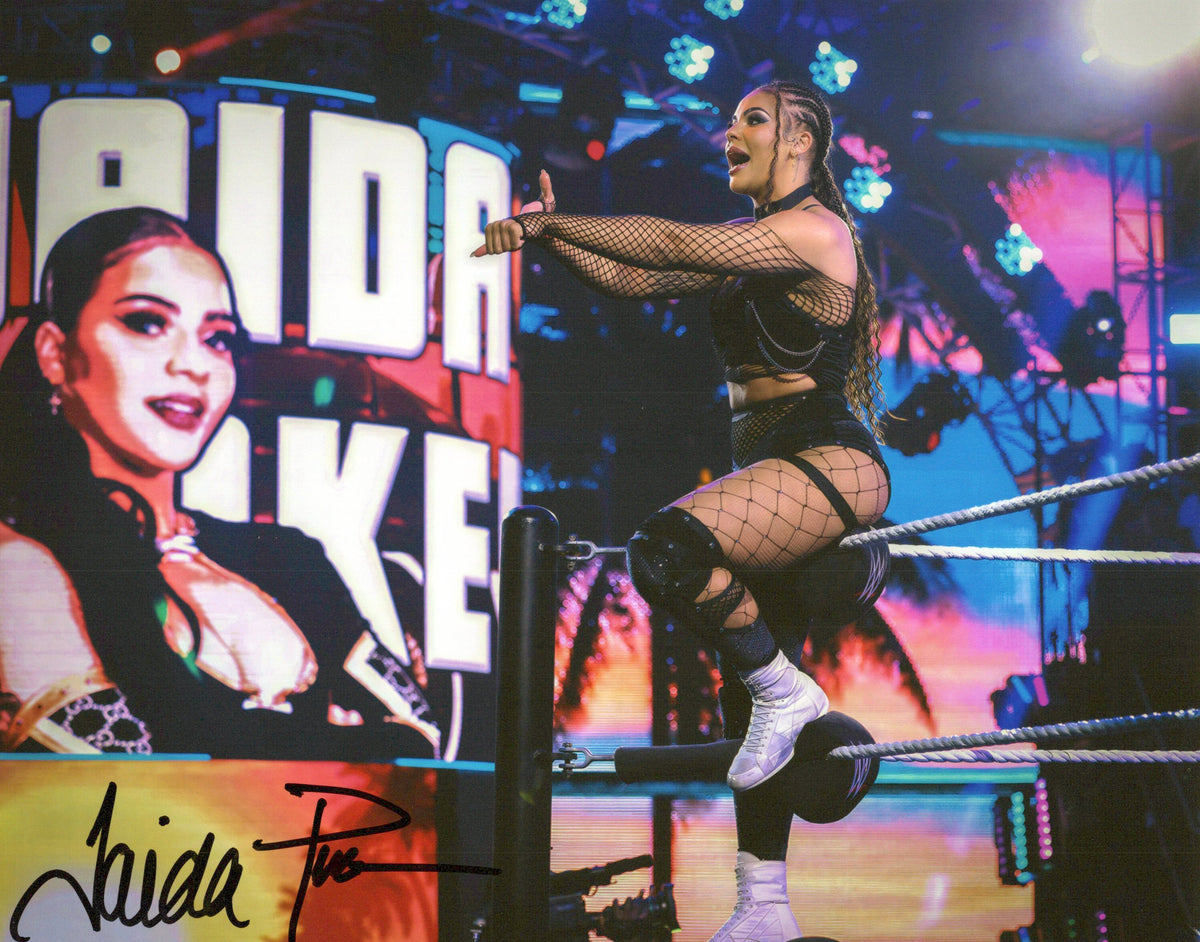 Jaida Parker full signature (8x10) WWE NXT photo signed auto autographed