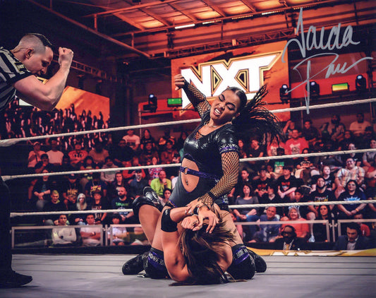 Jaida Parker full signature (8x10) WWE NXT photo signed auto autographed
