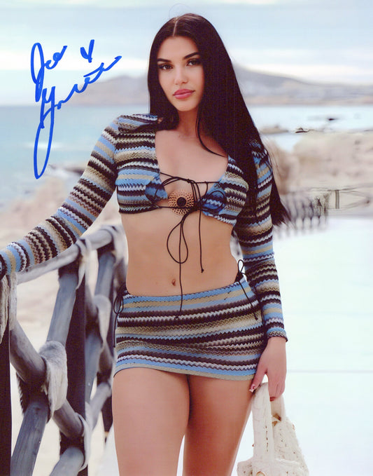 Jazmyn Nyx Jade Gentile (8x10) WWE NXT photo signed auto autographed