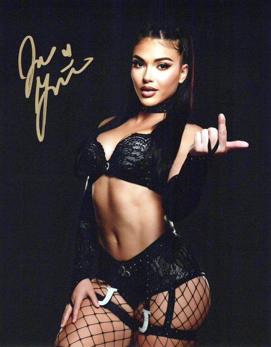 Jazmyn Nyx Jade Gentile (8x10) WWE NXT photo signed auto autographed