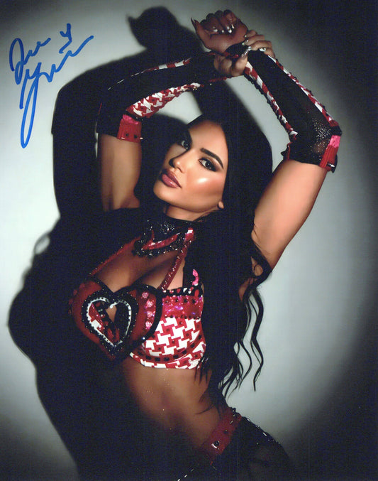 Jazmyn Nyx Jade Gentile (8x10) WWE NXT photo signed auto autographed