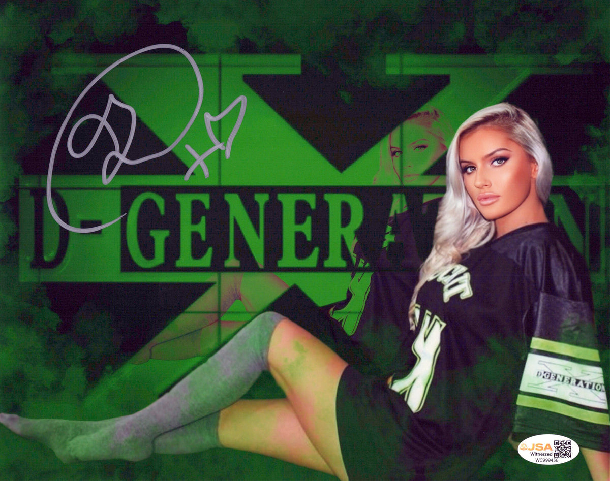 Blake Monroe Mariah May (metallic 8x10) photo signed auto autographed AEW WWE