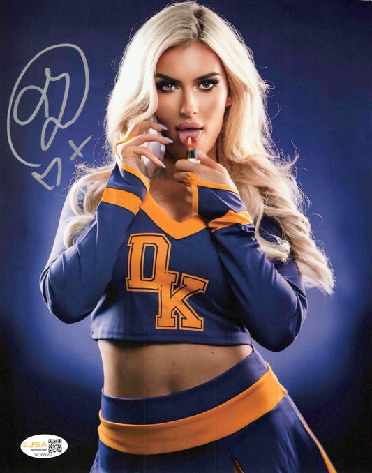 Blake Monroe Mariah May (metallic 8x10) photo signed auto autographed AEW WWE JSA COA