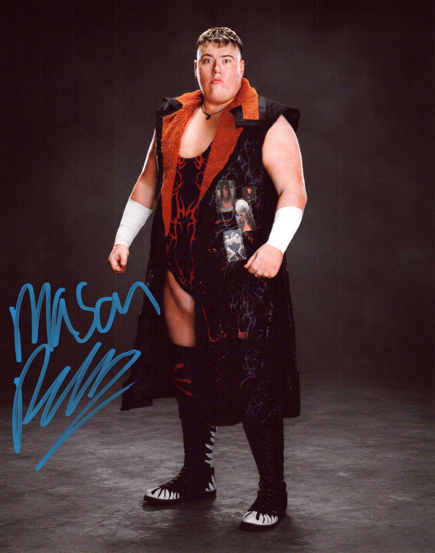 Mason Rook (8x10) WWE NXT photo signed auto autographed