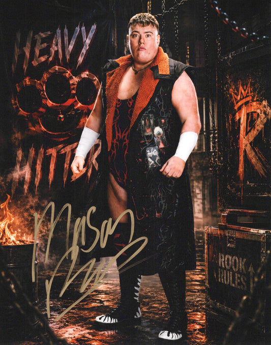 Mason Rook (8x10) WWE NXT photo signed auto autographed