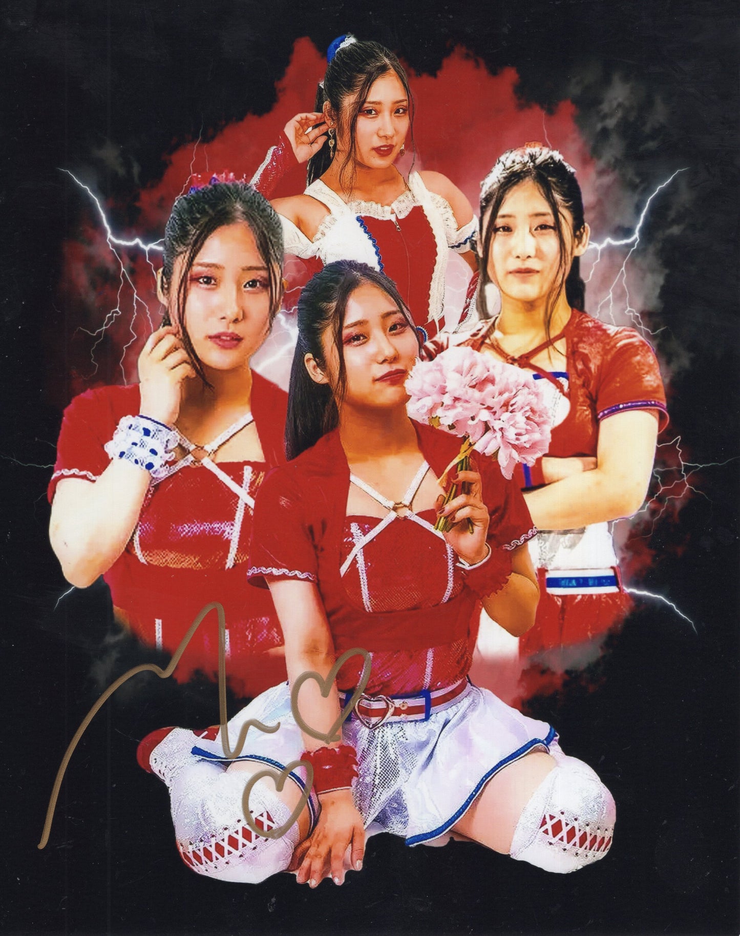 Mei Seruga 8x10 photo signed auto autographed ChocoPro DDT AEW