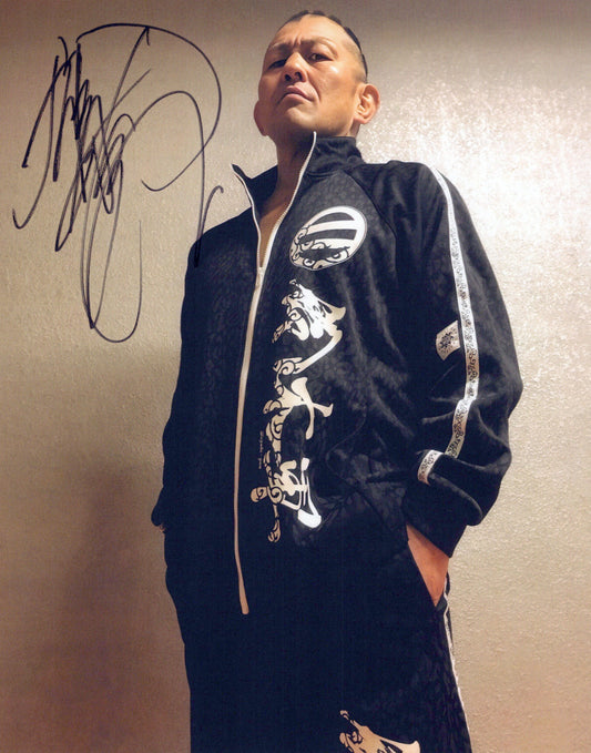 Minoru Suzuki 8x10 photo signed auto autographed AEW NJPW