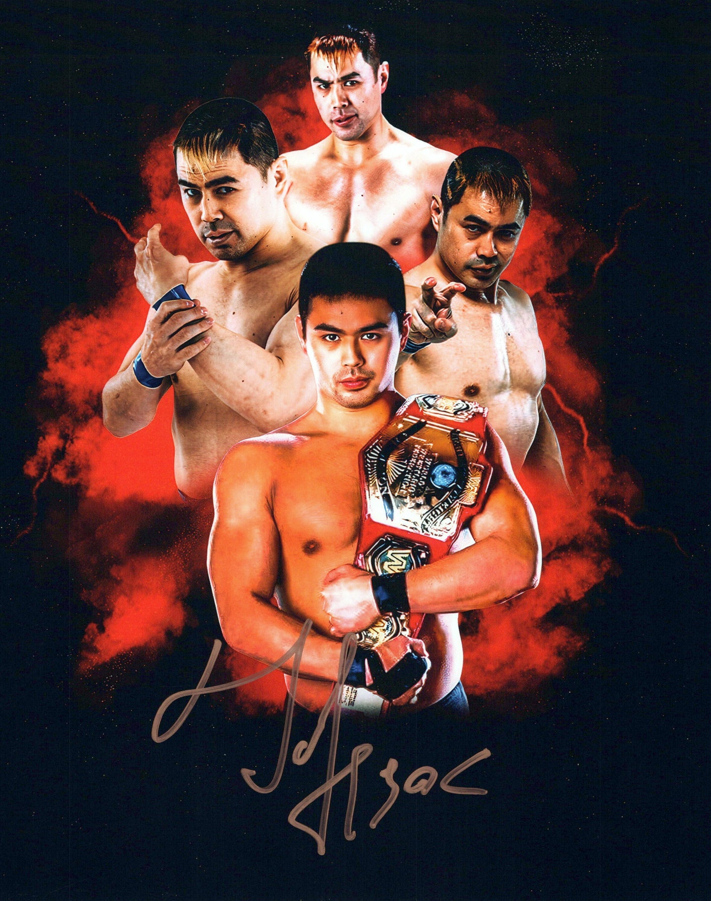 Taka Michinoku 8x10 photo signed auto autographed WWE WWF