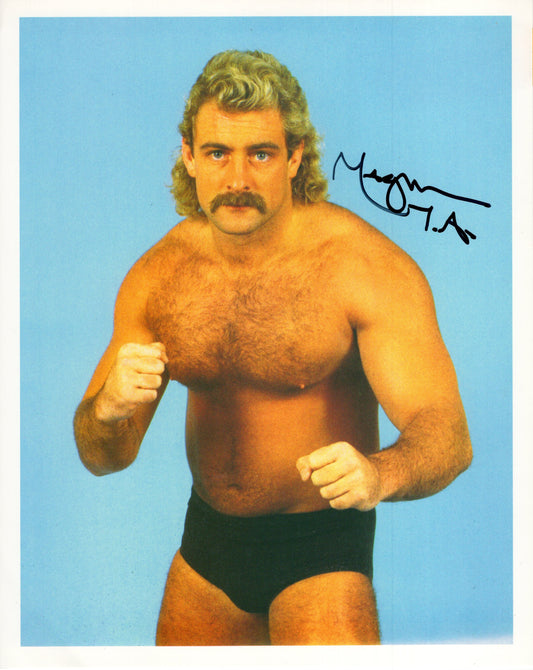 Magnumn T.A. TA (8x10) photo signed auto autographed NWA WCW