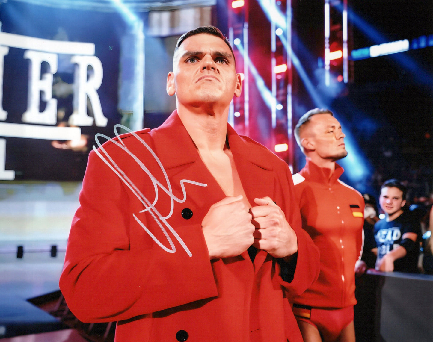 Gunther Walter (8x10) WWE NXTUK photo signed auto autographed