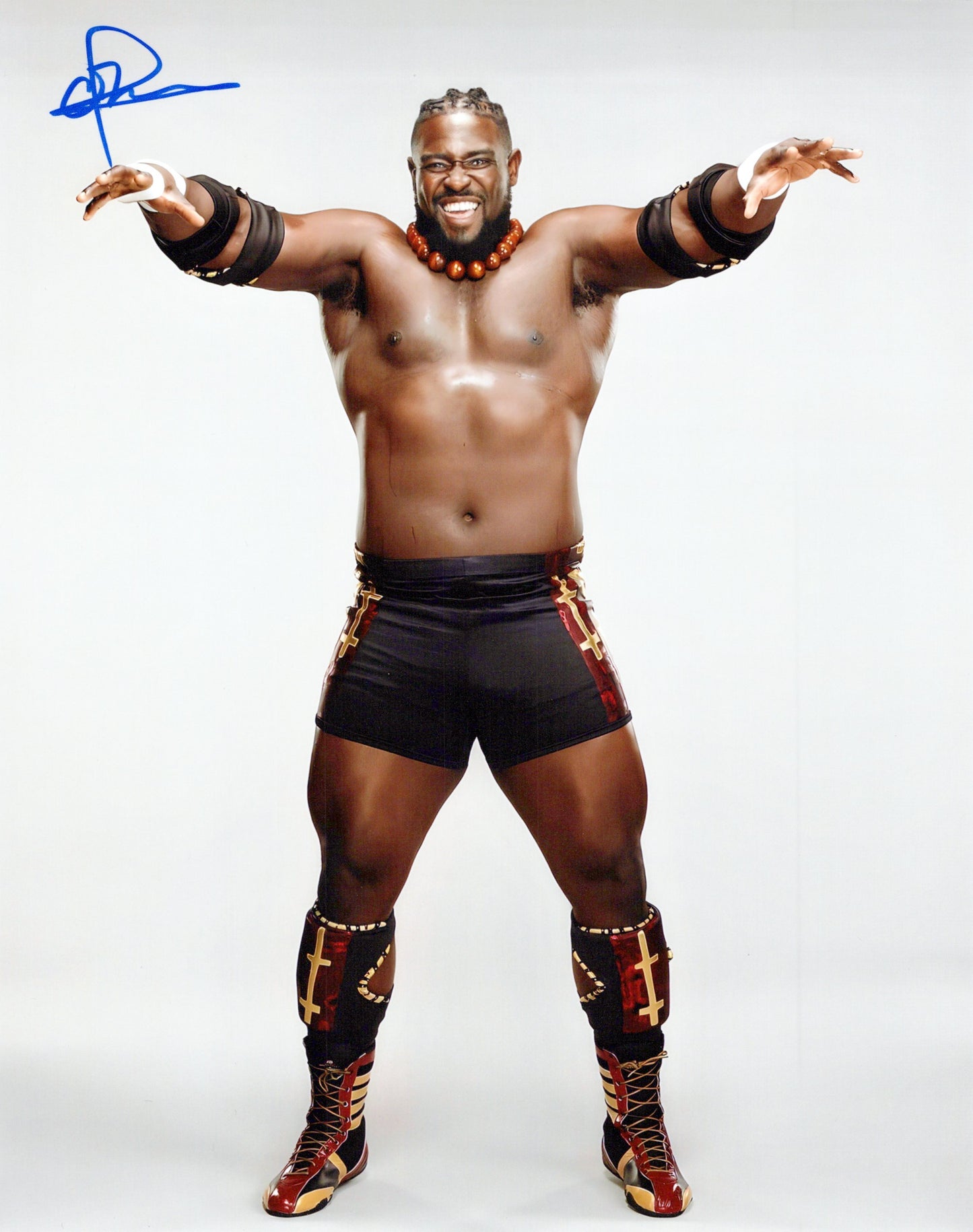 Oba Femi (8x10) WWE photo signed auto autographed