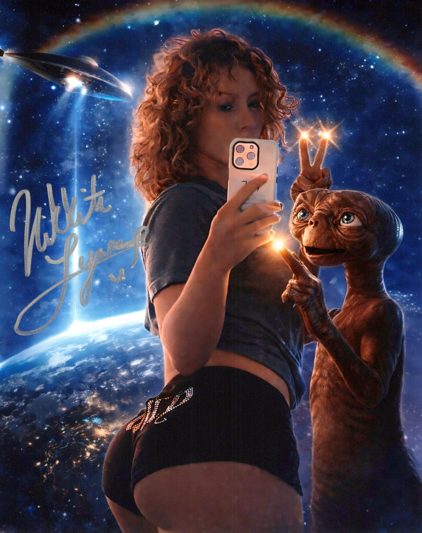 Nikkita Lyons (8x10) photo NXT WWE EVOLVE signed auto autographed