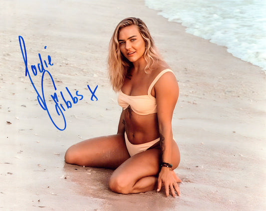 Sadie Gibbs (8x10) WWE NXT AEW photo signed auto autographed