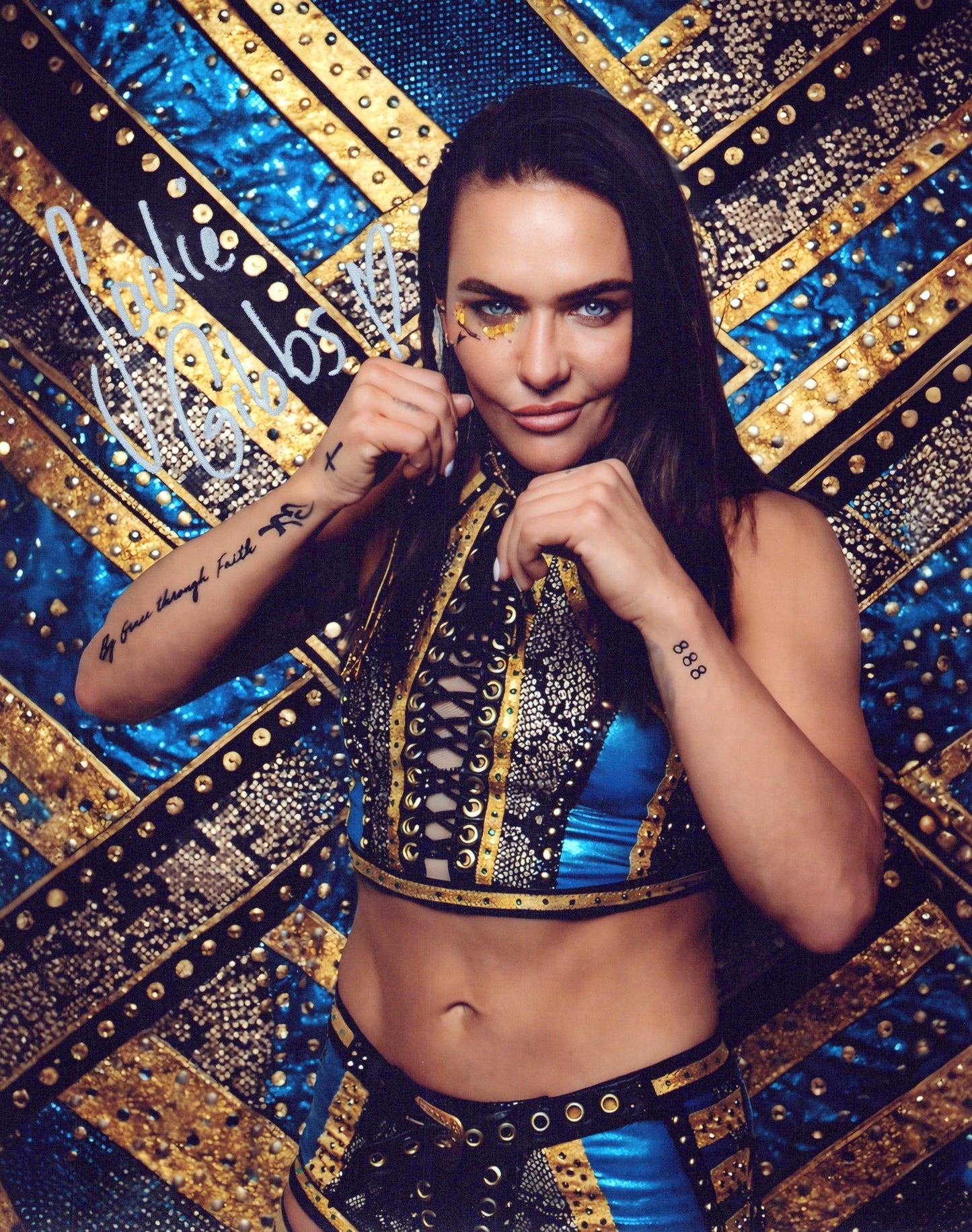 Sadie Gibbs (8x10) WWE NXT AEW photo signed auto autographed