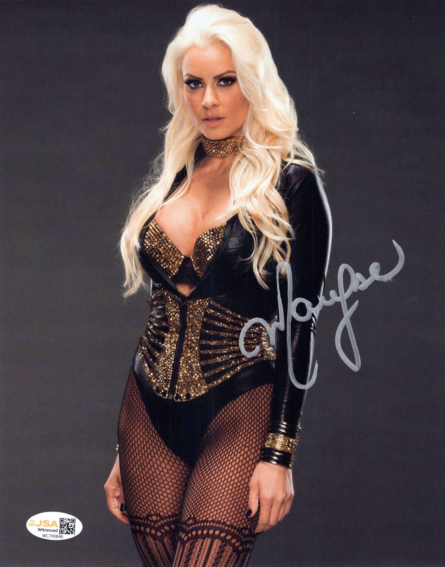 Maryse JSA COA (8x10) WWE photo signed auto autographed