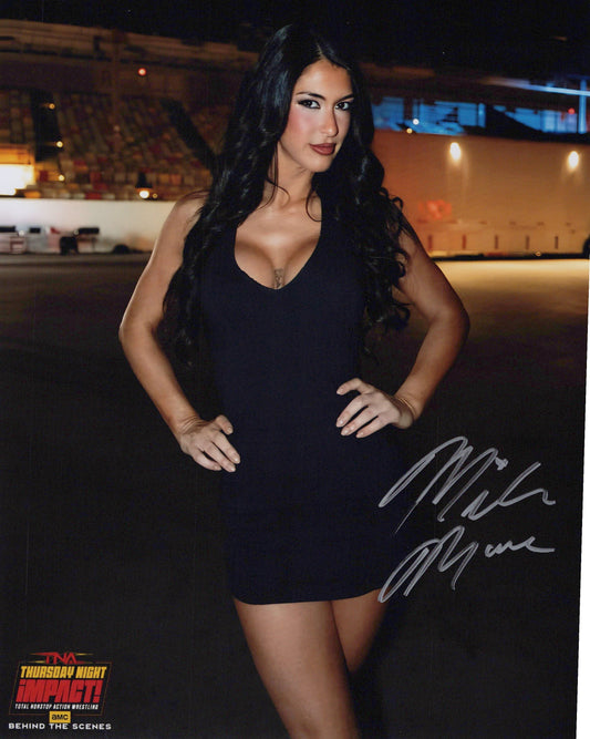 Mila Moore (8x10) photo signed auto autographed TNA