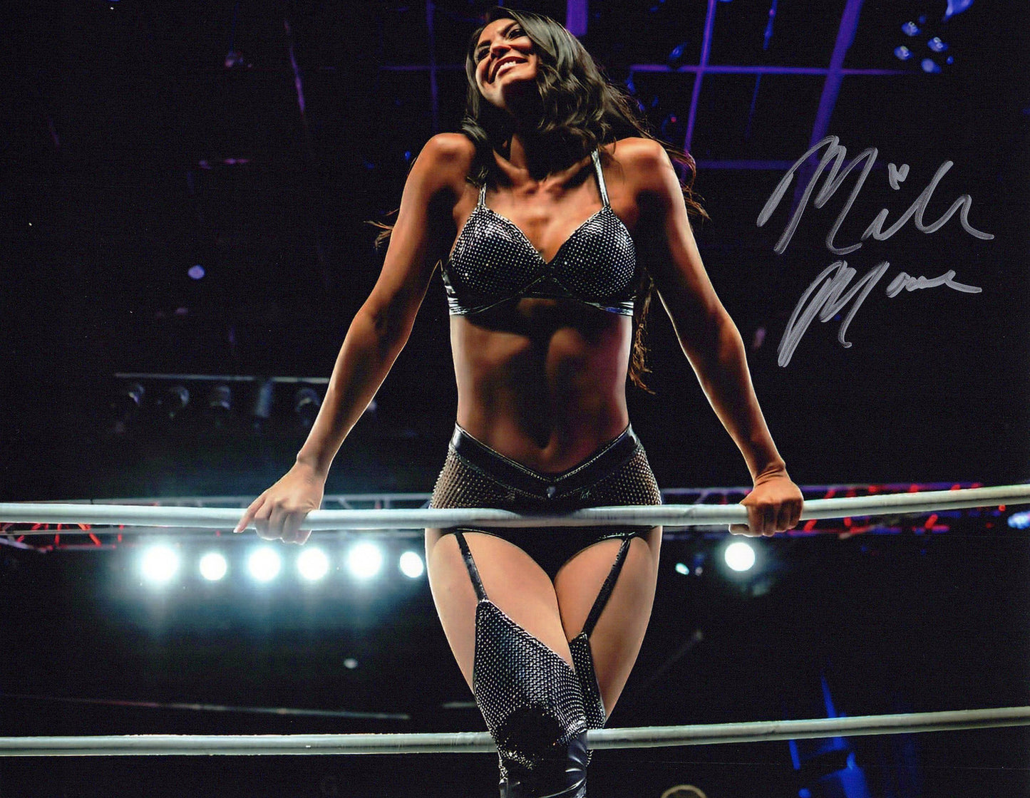 Mila Moore (8x10) photo signed auto autographed TNA