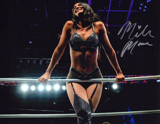 Mila Moore (8x10) photo signed auto autographed TNA