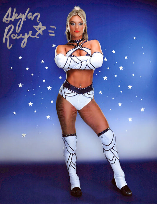 Skylar Raye (8x10) WWE NXT LFG photo signed auto autographed