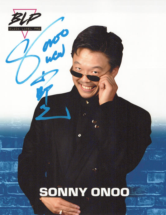 Sonny Onoo 8x10 photo signed auto autographed WCW
