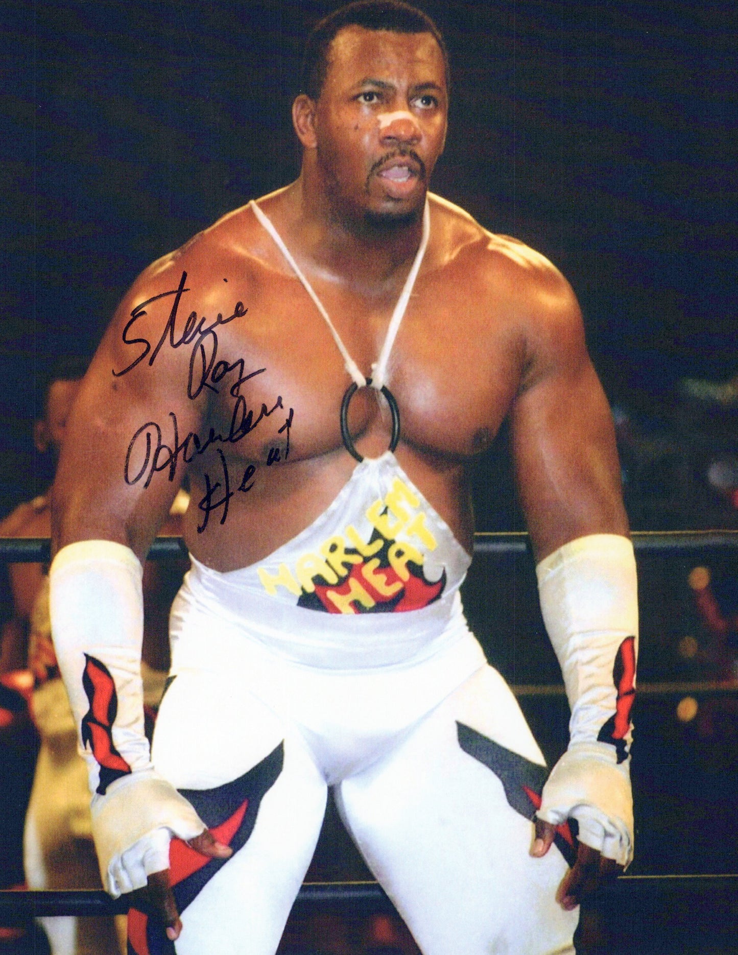 Stevie Ray 8x10 photo signed auto autographed WCW harlem heat