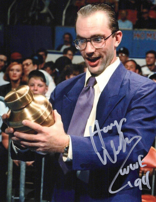 Harvey Wippleman 8x10 photo signed auto autographed WWF
