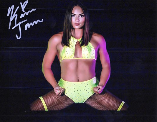 Kiana James (8x10) Funhouse photo signed auto autographed WWE NXT