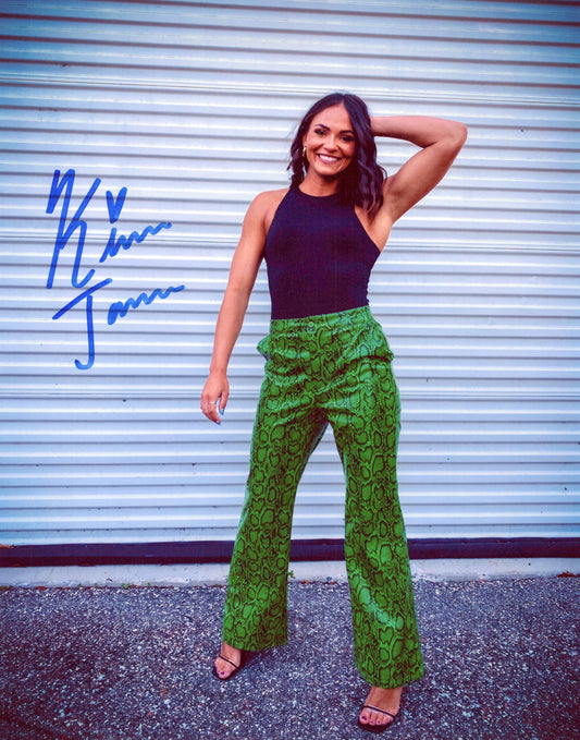 Kiana James (8x10) Funhouse photo signed auto autographed WWE NXT