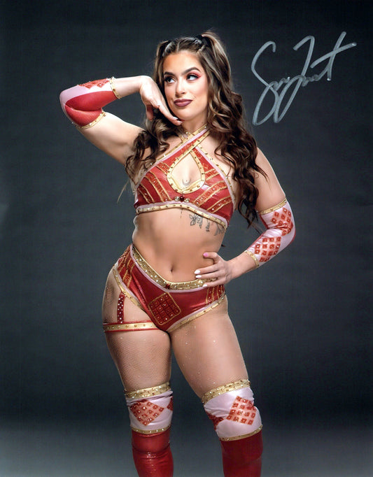 Sirena Linton Miss Spicy (8x10) WWE NXT LFG photo signed auto autographed