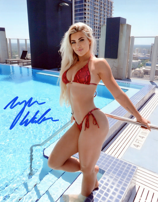 Meghan Walker Kylee Quinn (8x10) WWE NXT photo signed auto autographed