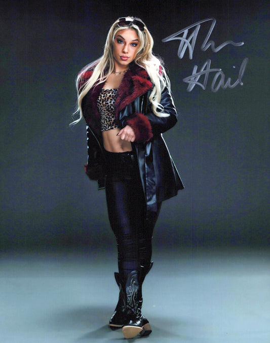 Thea Hail 8x10 NXT WWE signed autographed photo