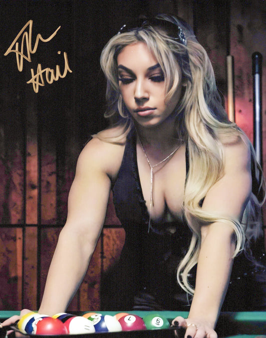 Thea Hail 8x10 NXT WWE signed autographed photo