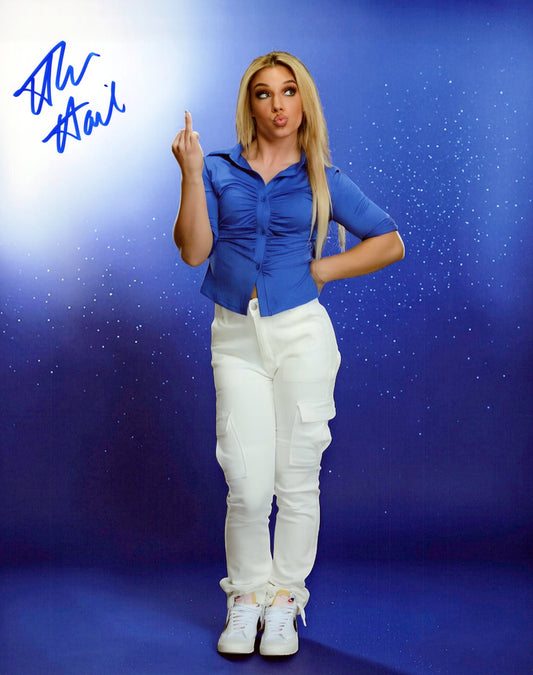 Thea Hail 8x10 NXT WWE signed autographed photo