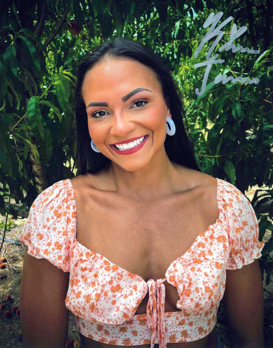 Kiana James (8x10) Funhouse photo signed auto autographed WWE NXT