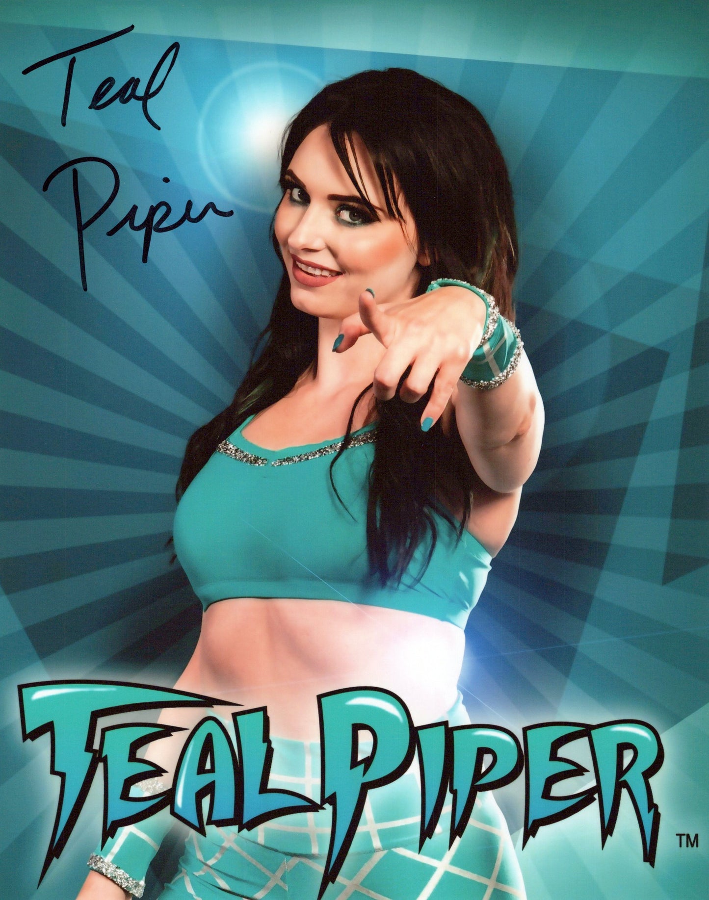 Teal Piper (8x10) photo signed auto autographed  ALW Roddy