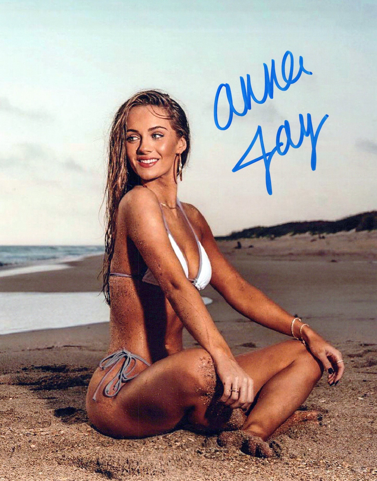Anna Jay signed (8x10) photo AEW auto autographed