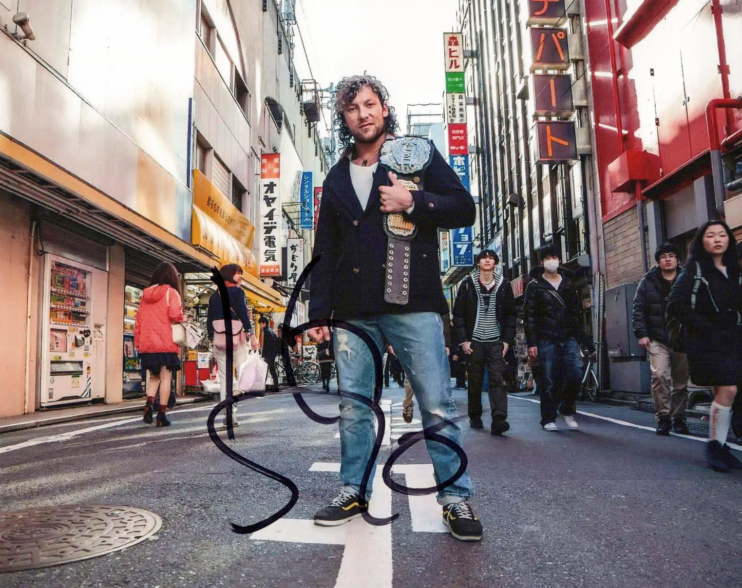 Kenny Omega (8x10) AEW photo signed auto autographed The Cleaner