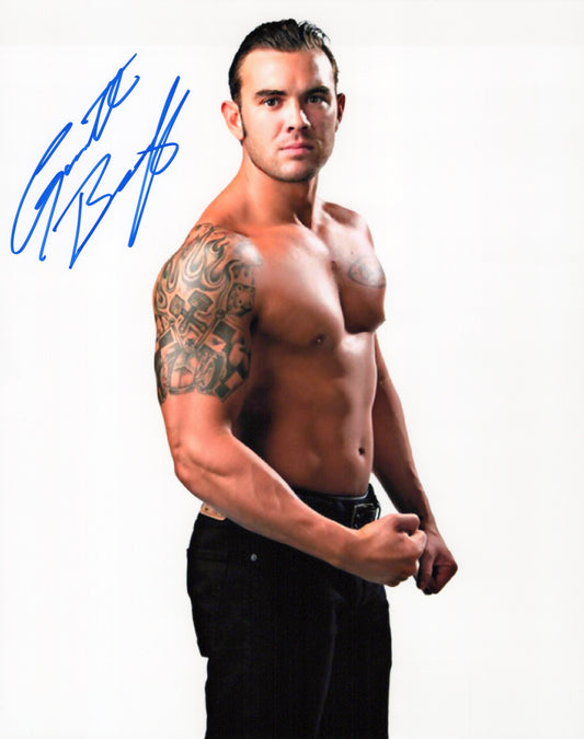 Garrett Bischoff wrestler (8x10 photo) TNA ROH AEW signed auto autograph