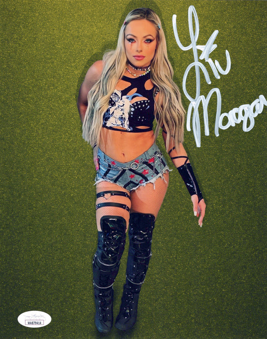 Liv Morgan full signature (metallic 8x10) jsa coa photo signed auto autographed WWE